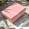 8x6x3 Pembe Mermer Desenli Süngerli Takı Kutusu [Demonte 25 Adet]